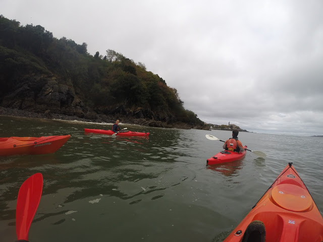 Kayaking towards the Bay Of Biscay and the infamous Mundaka wave - Urdaibai Kayaking towards the Bay Of Biscay and the infamous Mundaka wave - Urdaibai