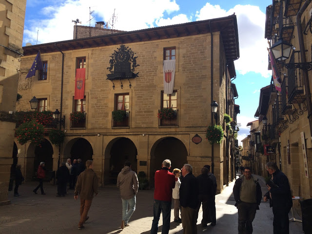 The quaint back streets of the medieval town of Laguardia - Basque Country The quaint back streets of the medieval town of Laguardia - Basque Country